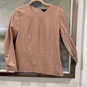 Banana republic genuine leather top